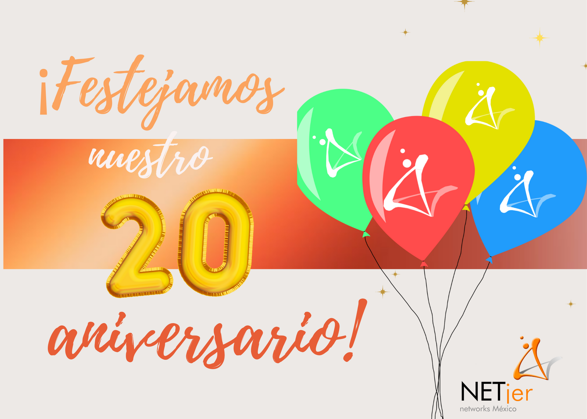Aniversario, Netjer, México, equipo, felicidades